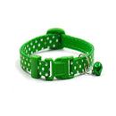 2x Adjustable Puppy Dog Kitten Cat Safety Collar Neck Buckle Strap with Bell