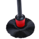 5x Detailing Brush Cleaning Natural Boar Hair Brushes Auto Care Car Detail Tool@