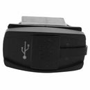 12V 24V Car Auto Boat Accessory LED Dual USB Charger - Outlet white