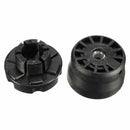 4 Pcs Line Trimmer Head With 3 Mowing Ropes Set Plastic For Lawn Brush Cutter