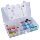 140Pcs Blade Fuse Set Kit for Car Motorcycle Truck 5A 7.5A 10A 15A 20A 25A