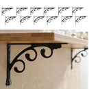 12x Wall Shelf Bracket Heavy Duty Corner Brace DIY Storage Home Book Holder