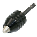 0.3-8mm 1/4 inch Keyless Drill Chuck Screwdriver Impact Driver Adaptor Hex