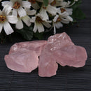 100g Natural Pink Rose Quartz Crystal Stone Healing Specimen DIY Decor