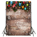 Christmas Background Cloth Photo Studio Backdrops New Year Party Santa Gifts Fam