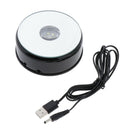 1pc Rotating Display Stand USB 8.8cm Dia For Digital Product Collectibles