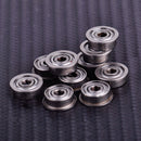 10x F623ZZ Mini Metal Flange Ball Bearing Shielded Deep Groove Printer  3x10x4mm