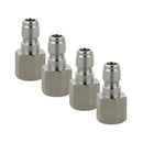4pcs Copper Fast Release Coupling 3.2cm High
