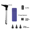 Ophthalmoscope Otoscope Diagnostic Set w/Led Light for Ear Eye Mouth Care