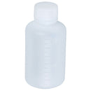 60ml Clear Plastic Cylinder Shaped Chemical Agent Bottle 5 Pcs J4G8