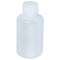 60ml Clear Plastic Cylinder Shaped Chemical Agent Bottle 5 Pcs J4G8