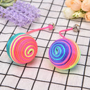 cat kitten dog pet colorful bell nylon ball playing toys gifts chew squeak tbTE