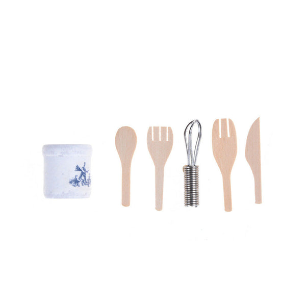 1/12 Puppenhaus Miniatur Geschirr Set Home Dekoration Geschenke neue Mode 3C