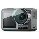 For Dji Osmo Action Sport Camera Tempered Glass Screen Protector Lens Scrat