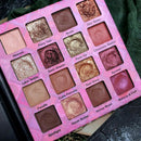 Shimmer Matte Eye Shadow 16Color Glitter Glazed Eyeshadow Pigment Palette Mak Bj