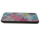 Protective Glass Phone Cover Case for Huawei Honor Magic 2 Colorful Square