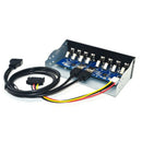 19 Pin To 8 Port USB 3.0 Hub 5.25 Inch CD-Rom Drive Bay CD Rom Front Panel