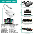 Lighting to USB Camera Adapter Lighting to USB 3.0 Cable Female Best OTG B7 T4E5