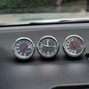 3 In 1 Space Saving Clock Battery Powered Multifunctional Car Hygrometer
