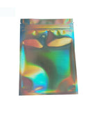 100Pcs Plastic Bag Aluminum Foil Hologram Food Mylar Pouch 14x120cm Newest Use