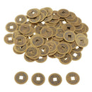 Set of 100 Chinese Lucky Coins Birthday Gifts Office Decor Kangxi Copper