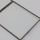 2 Sided Hanging Glass Display Frame for Photo Picture Specimen 14x16cm
