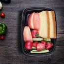 25PCS Meal Prep Containers, 1 Compartment Food Prep Containers, Food Storag O1B2