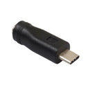 DC Power Adapter Type-C USB Male to 5.5x2.1mm Female Jack Hubs for Laptop PC