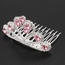 Hair Jewelry Little Princess Pink Crystal Hair Girls' Tiara Little Hair Com