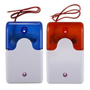 Mini Wired Strobe Warning Siren Durable Dc 12V Sound Alarm Flashing Light S V3D6