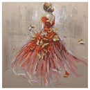 DIY 5D Diamond Painting by Number Kit, Rhinestone Embroidery Cross Stitch A