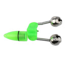 30 Pieces LED Light Bite Dual Alert Twin Alarm Bells  Fishing