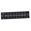 3 Pcs 600V 15A 8 Positions Dual Rows Covered Barrier Screw Terminal Block S W8K3