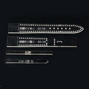 4pcs Leather Craft Clear Acrylic Watch Strap Band Stencil Template C 20-18mm