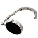 Three Flowers Plants Prints Foldable Handbag Hook Holder Table Hanger