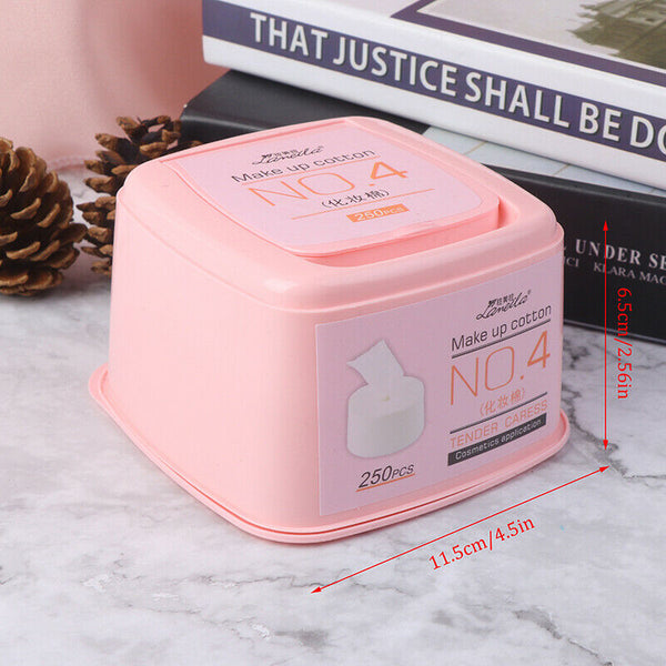250Pcs/box Wipes Facial Clean Paper Cotton Pad Makeup Remover Pads Towelet Ew