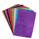 10Pcs random Diy Card A4 Sheets Fixed Glitter Single Sided Craft Glitter PaperME