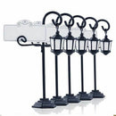 5 PCS Streetlight Shape Wedding Party Reception Place Card Holder Number Na C2J9