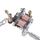 Mini Tattoo Machine Tattoo Keychain Key Holder Punk Style As Pendant Ornament BX