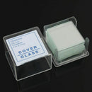 100pcs Transparent Slides Coverslips Coverslides 22x22mm For Microscope E4H1