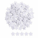 50 pcs Christmas Wooden Snowflakes Buttons for Scrapbooking Craft N3W5