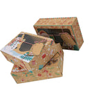 12x Christmas Candy Cookie Boxes Bakery Gift Boxes Cupcake / Muffin / Cake Boxes