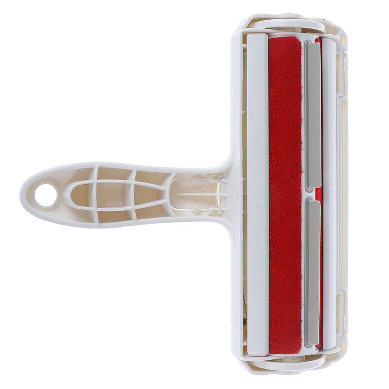 Self-cleaning Pet hair remover Handheld Tool 2-Way Roller Dog Cat RemovingS~
