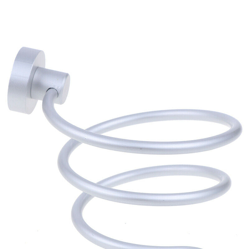 Aluminum Blow Hair Dryer Holder Wall Bathroom Stand Home Accessori3C