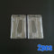 2 -Pack ID Badge Holder Hard Plastic Card Holders Vertical