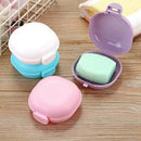 Box Soap Holder, Soap Case for Home Outdoor Hiking Camping Gym--green