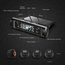 New 1pcs Solar TPMS Car Tyre Pressure Monitoring System External I4B7 Y8U7