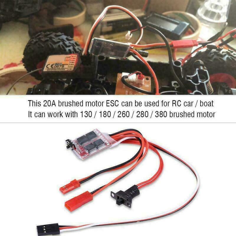 Brushed ESC Electronic Speed Controller 30A For RC Car Truck Boat Motor Parts
