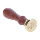 Retro Wooden Handle Sealing Wax Letter Seal Stamp DIY Craft (Thank  You 2)