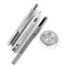 4 Snap Button Fastener Poppers Tool Sets Kit Press Stud Sewing Leather 10cm
